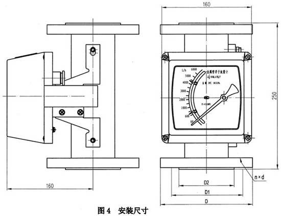 硫化氢流量计外形图一