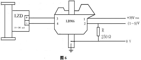 丙烯流量计本安防爆型接线图